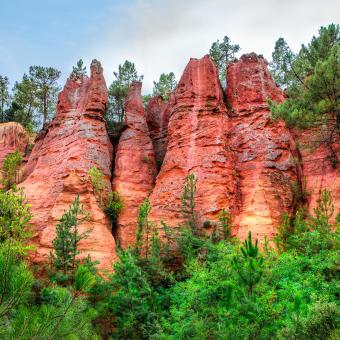 itineraire velo Luberon